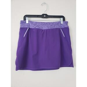 Kiwi Kate Womens Skirt Skort Size M Purple Athletic Active Sport Tennis Beach